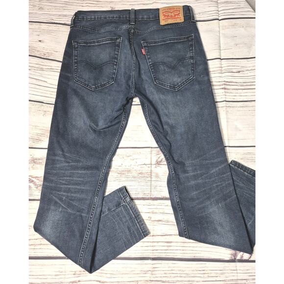 Levis 512 Jeans Womens 14M 32x32 Blue Perfectly Slimming Bootcut Stretch Denim - Picture 7 of 11